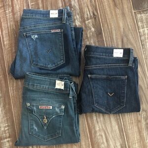 Hudson Jeans Women's Skinny Denim SZ 27 lot of 3